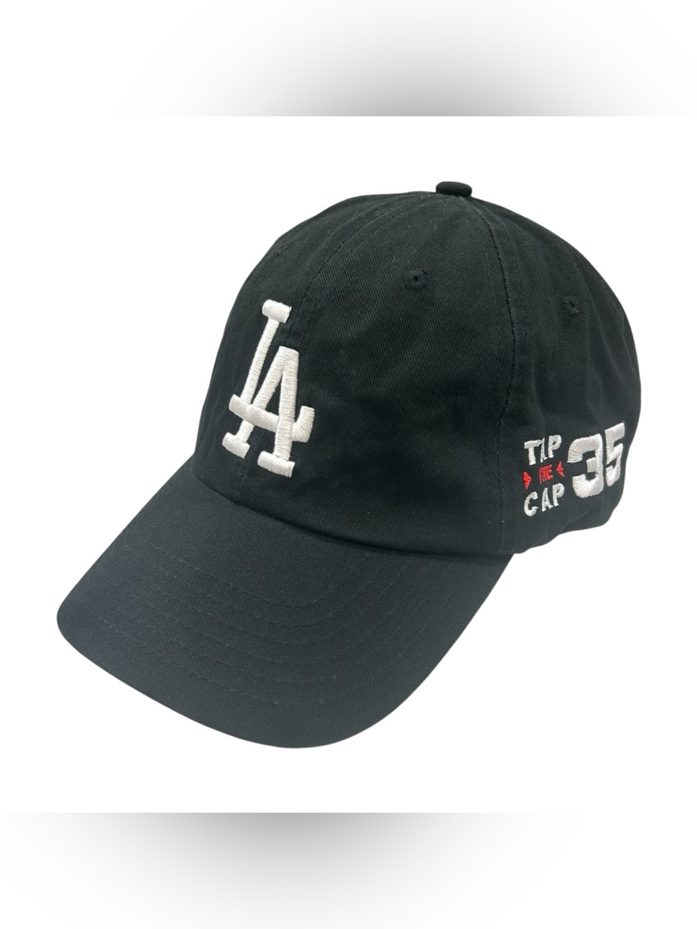 Los Angeles Dodgers x Eli Lilly Baseball Hat MLB Tap the Cap 35 Strapback Black